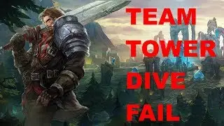 Tower dive goes poorly
