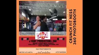 Crunch Fitness | 360 PHOTOBOOTH | J Hart Productions