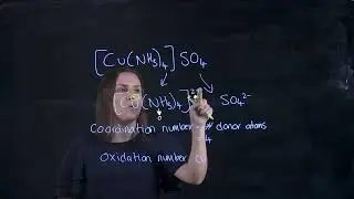 Transition Metal complex Ions, Ligands, Coordination number and oxidation numbers - Simple
