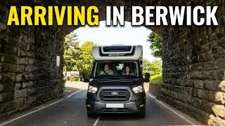 Arriving at Berwick Seaview Caravan and Motorhome Club Site | CAMC | Berwick Camp Site