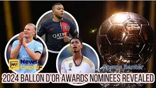 Ballon d’or 2024 : Bellingham, Haaland, Mbappe…Raking early favourites