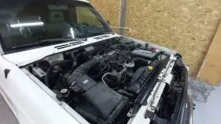Pajero 2 6G72 замена двигателя