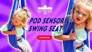 OUTREE Sensory Swing, Swing Great for Autism, Playing Outside