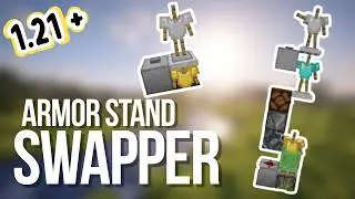 How To Build Armour Stand Swapper in Minecraft 1.21+ Java & Bedrock