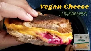 Vegan Grilled Cheeze | 2 Recipes | Plant-based Cheese | ASMR