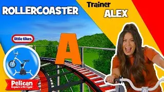 Learn Your ABCs on This THRILLING Ride! 🎢 | Pelican Bikes Ride | Little Tikes