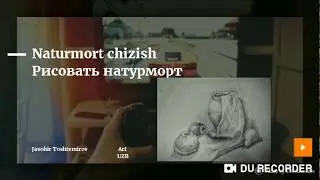 Naturmort chizish