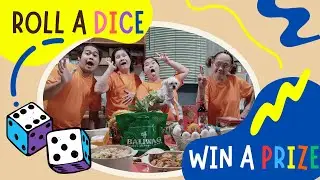 NEW YEAR'S FAMILY GAME | Roll a Dice Win a Prize | VLOG 