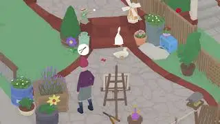 Ваза в дребезг! ➲ Untitled Goose Game прохождение №4
