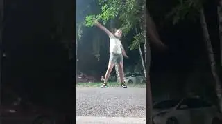 лучшие занятия в парке вечером !