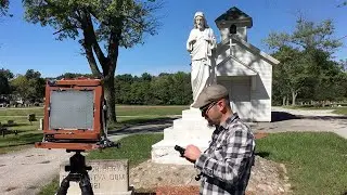 Sacred Heart Cemetery | Large Format Film Photography with 8x10 Camera