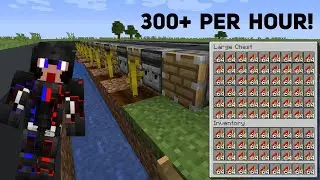 Cheap Automatic Melon/Pumpkin Farm Tutorial | 300+  Per Hour | Minecraft 1.17