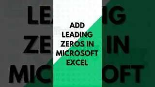 Add leading zeros in 