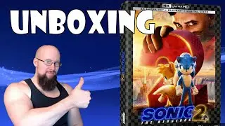 UNBOXING Sonic the hedgehog 2 Movie steelbook edition