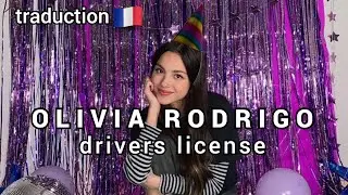 Olivia Rodrigo - drivers license (Traduction française)