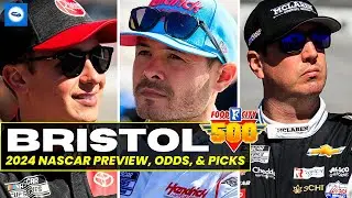 Top NASCAR DraftKings Picks For Food City 500!! Bristol DFS NASCAR Odds | RotoBaller