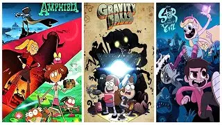 【 Amphibia 】vs【 Gravity Falls 】vs【 Star vs The Force of Evil 】, Ending, Part 1