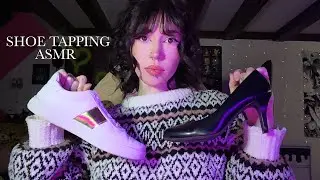 Shoe Tapping and Scratching ASMR | Whispering, Rambling