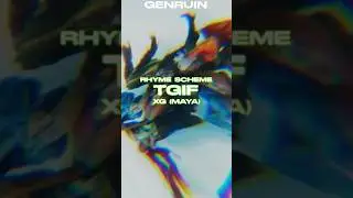 XG’s MAYA on TGIF | Highlighted Rhyme Scheme