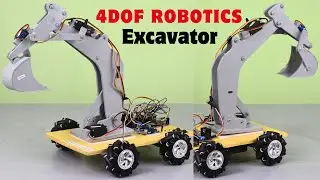 4dof Robotics Excavator System || ZerOne Projects