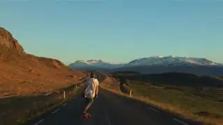 Longboarding in Iceland with the Cinesquid