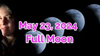 🌙 FULL MOON in SAGITTARIUS 2024😳 May Full Moon...