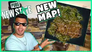 PUBG NEW STATE MAP EXPLORING! FIRST GAME PUBG NEW STATE ALPHA TEST!!