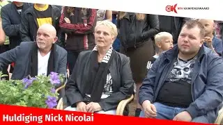 Huldiging Nick Nicolai
