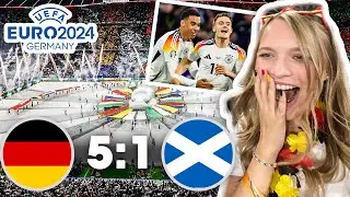 Was ein Start! 😍 - Deutschland 🇩🇪 vs Schottland 🏴󠁧󠁢󠁳󠁣󠁴󠁿 - EM 2024 Eröffnungsspiel ⚽️ | Stadionvlog