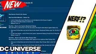 NEW META COMING!! EOG NERF!? NEW DLC ON TEST SERVER!! (DCUO)