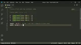 Area of Plot with four different sides **PYTHON**