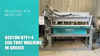 BTF1-4 1200-1500pcs/h Egg Tray Machine in Greece