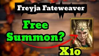 Freyja Fateweaver Summon x10 Chance Thor Summon Event?!! F2P | Raid: Shadow Legends