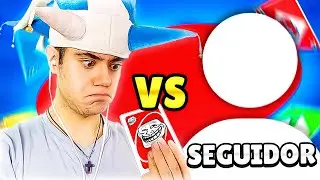 UNO CON LA PANDILLA, Jugando al Uno del Roblox