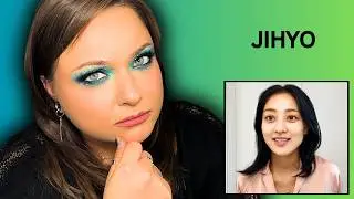 MUA Reacts to Korean Makeup And Skincare Routine | Jihyo From Twice First Impressions