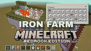 MINECRAFT GOLEM FARM BEDROCK EDITION 1.21 TAGALOG 2024