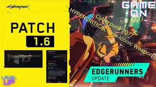 Cyberpunk 2077 Patch 1.6  |  HYPERCRITICAL New Iconic Weapon | Location GUIDE  |  1080P@60FPS🎮