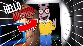 ARTHUR TRAPPED US IN HIS HOUSE! - CARTOON HORROR GAME - Arthur's Nightmare Gameplay