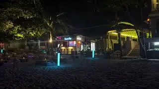 Koh Samet Island, night walk on the beach!