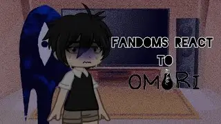 Fandoms react to OMORI | Ensemble stars, BSD, Chainsaw man, OMORI | 2/3