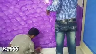 Cara Mengecat Dinding Kamar Bermotif cara mengecat tembok kreatif