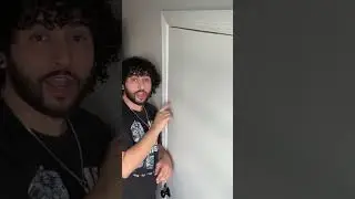 Fix a door hinge