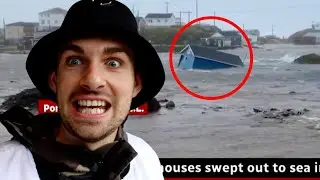 Surviving 24 Hours in a Massive Hurricane...