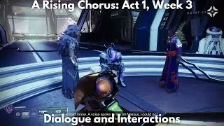 A Rising Chorus: Act 1, Week 3 (Story Quest) [4K] - Destiny 2, Episode: Echoes