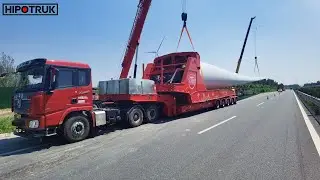 BLADE LIFTER for Wind Turbine Blades Transport | CHINA HIPOTRUK