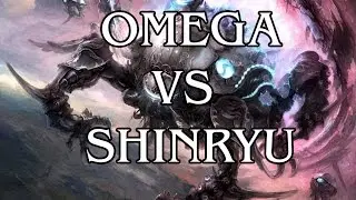 FFXIV - Omega vs Shinryu (spoiler)