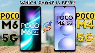 POCO M6 vs POCO M4 : Which Phone is Best😱❓