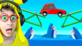 The WORST bridges in the WORLD... 😱⚠️!! (help) - Poly Bridge 2 TEKENDO