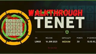 TENET HTB Walkthrough