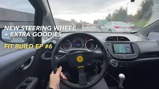 Installing a Momo Hub and Wheel! Honda Fit Build Series EP 6